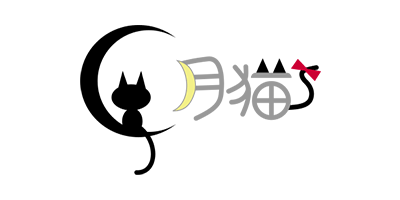 月猫のロゴ
