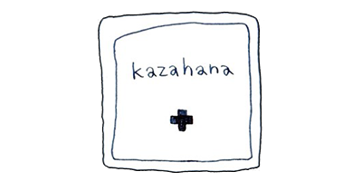 kazahana+(plus)のロゴ